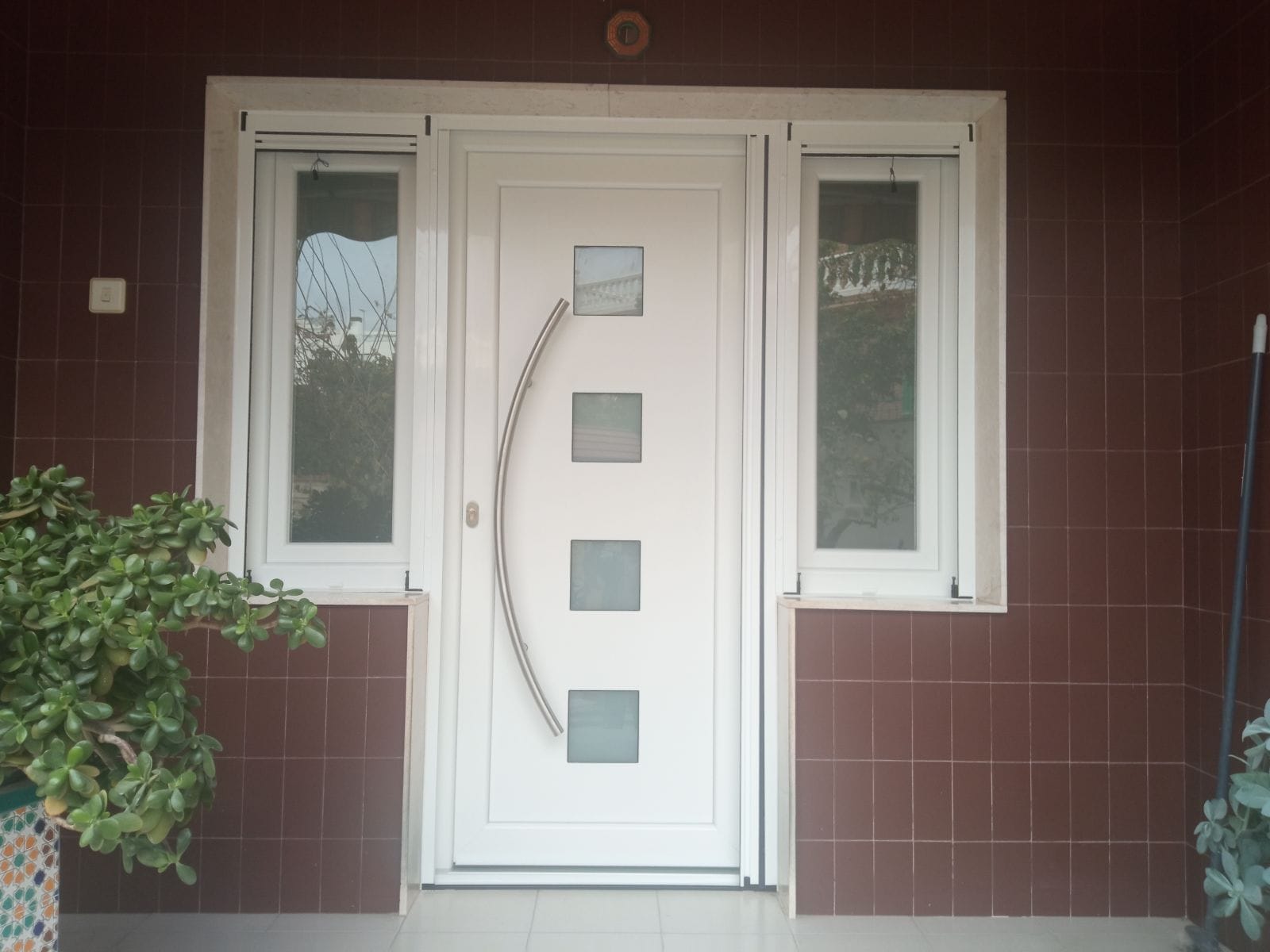 Puerta PVC blanca