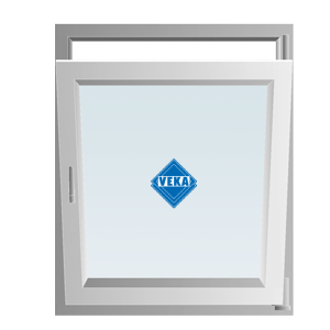 Tilt-and-turn PVC VEKA window