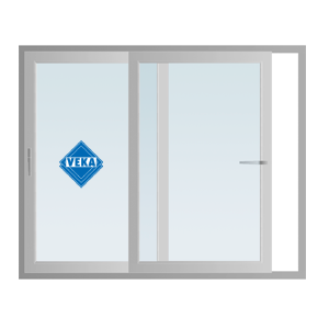 Sliding window in VEKA PVC